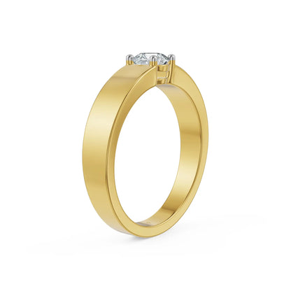 Summit Solitaire Lab Grown Diamond Men's Ring