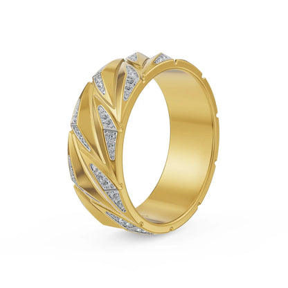 Shard Lab Grown Diamond Men's Ring