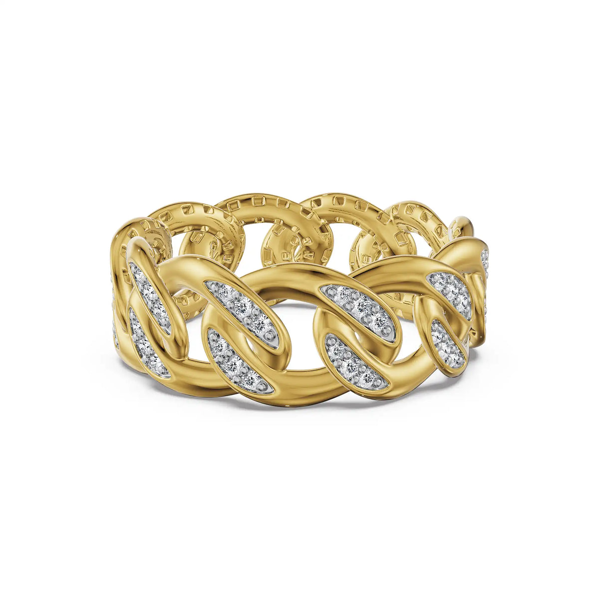 Weave Lab Grown Diamond Men’s Ring