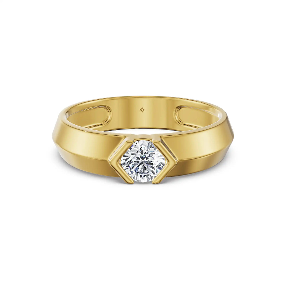 Arden Edge Lab Grown Diamond Men's Ring