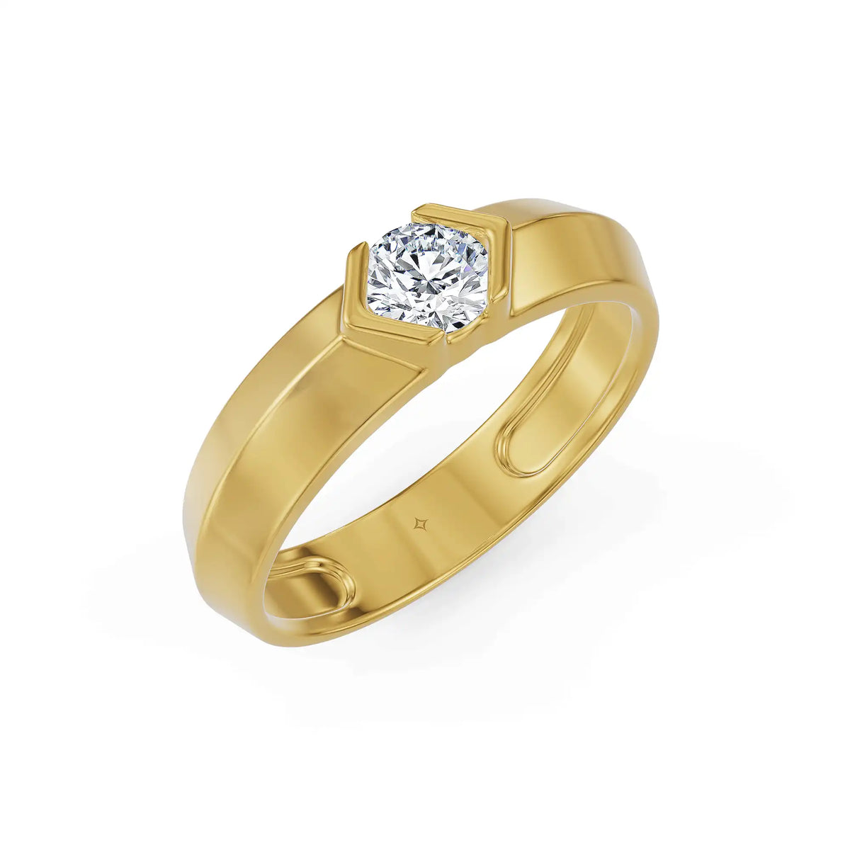 Arden Edge Lab Grown Diamond Men's Ring