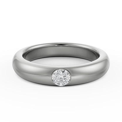 Sleek Round Band Front View