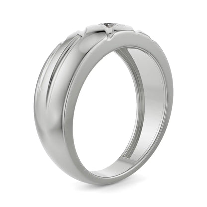 Tuscan Diamond Ring for Him Side View