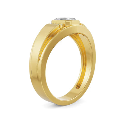 Archie Men’s Engagement Ring Side View