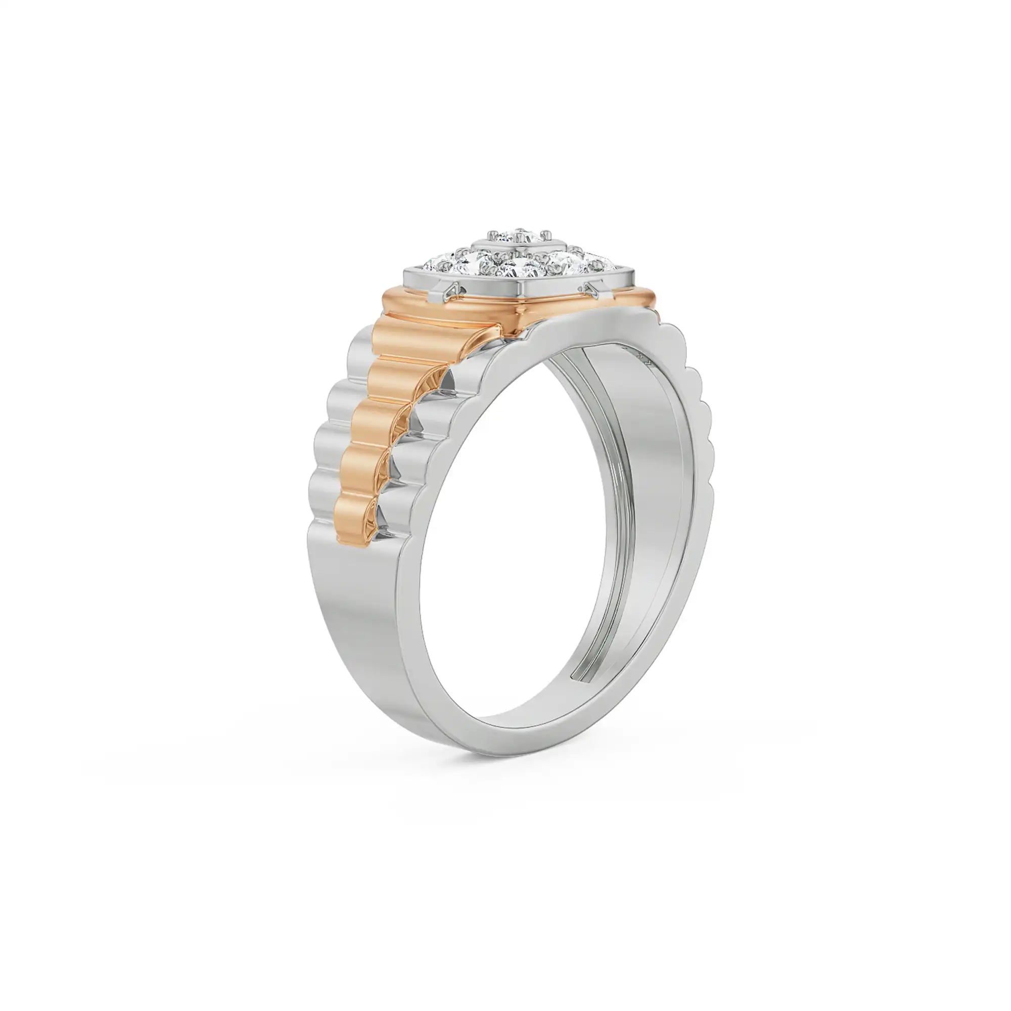 Daniel Vintage Diamond Ring - top view