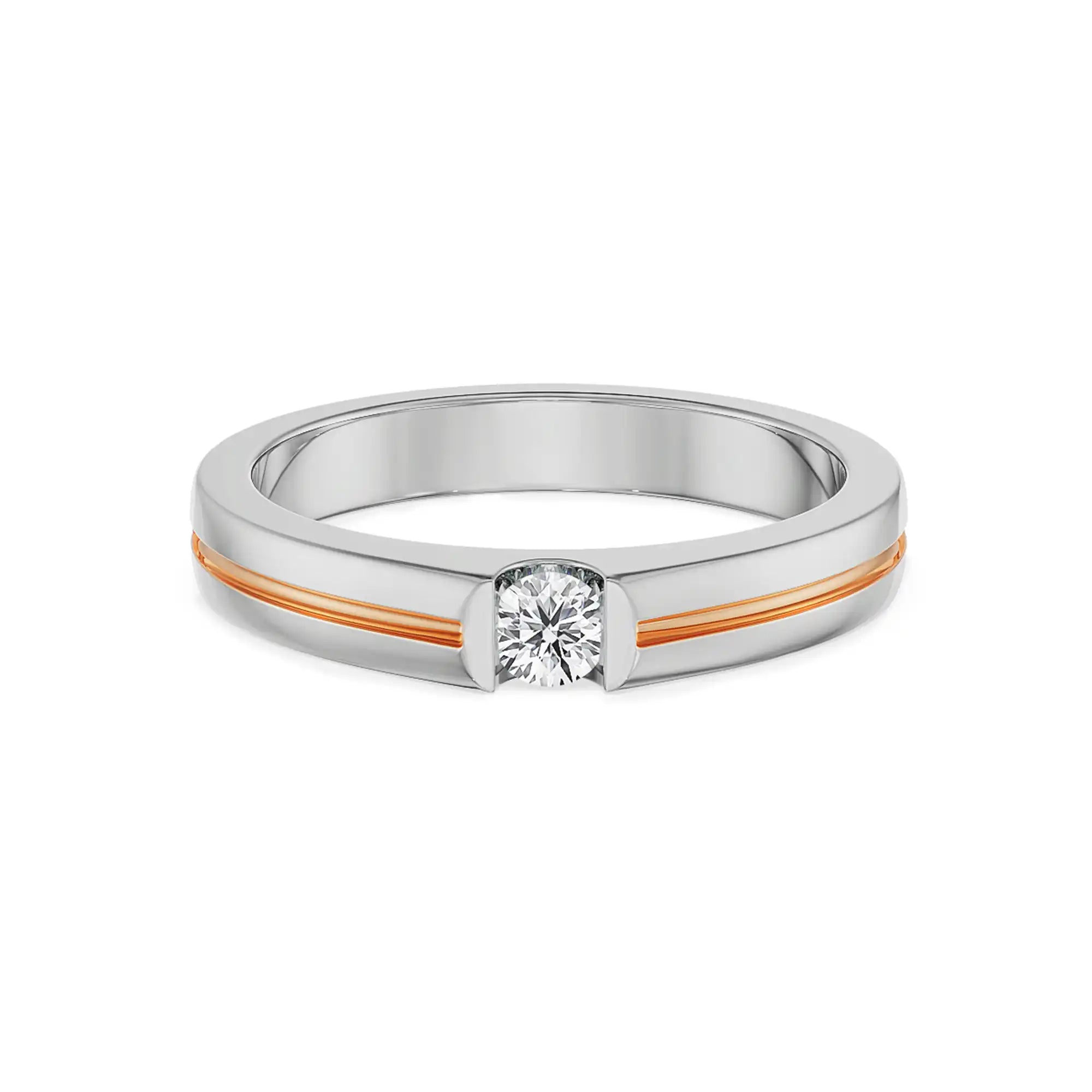 Jeff Diamond Ring - front view