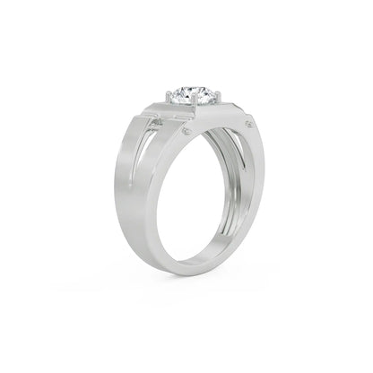 1 CT Brandon Bold Diamond Ring - top view