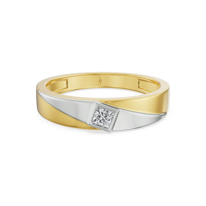 Classic Lab Grown Diamond Mens Ring