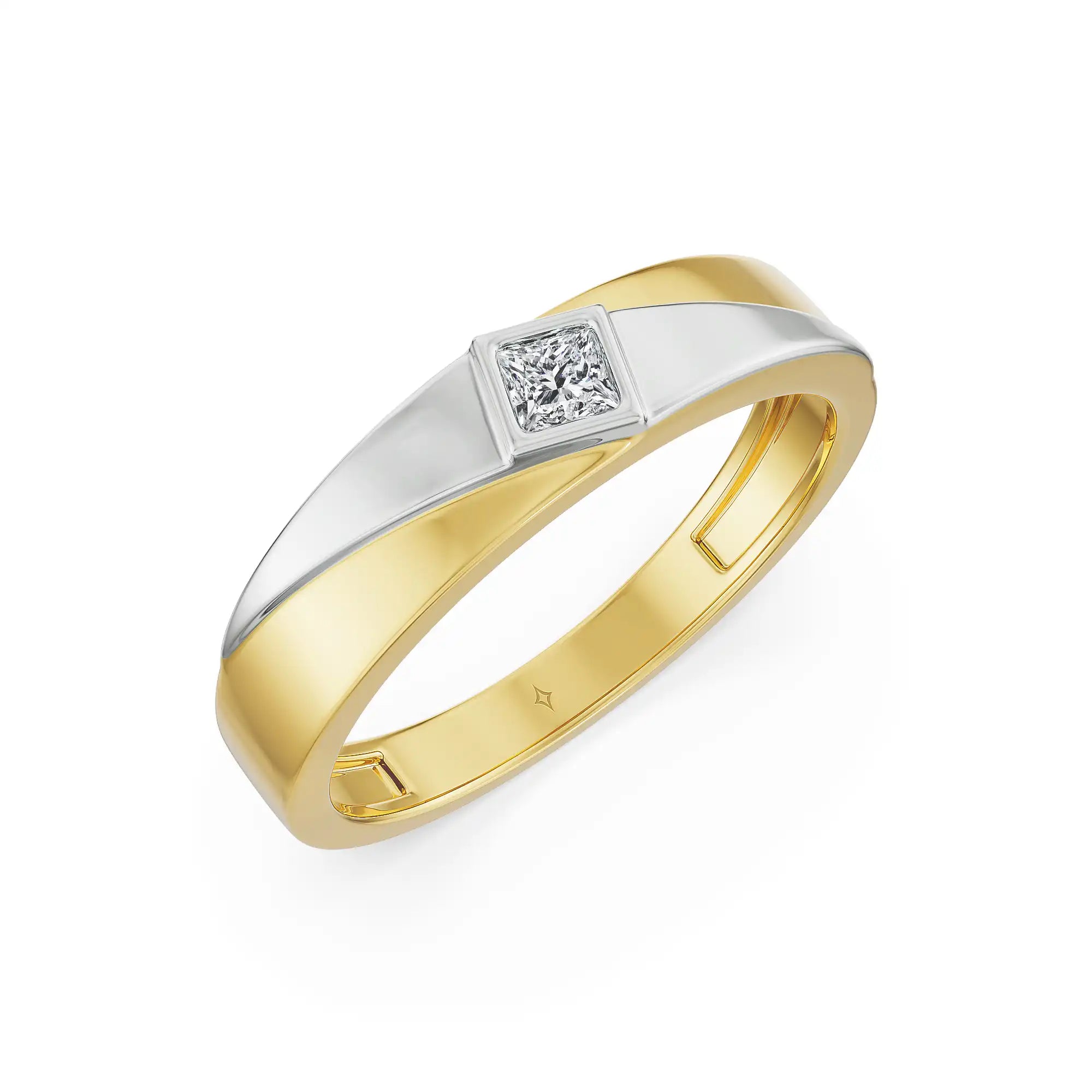 Classic Lab Grown Diamond Mens Ring