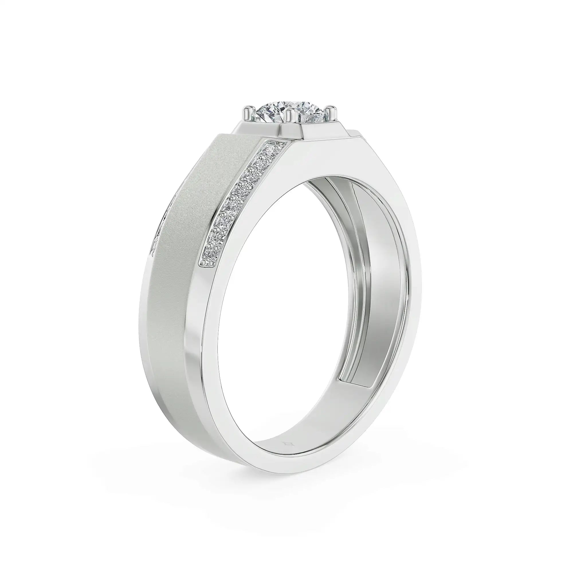 Imperial Brilliance Men's Lab Grown Diamond Ring