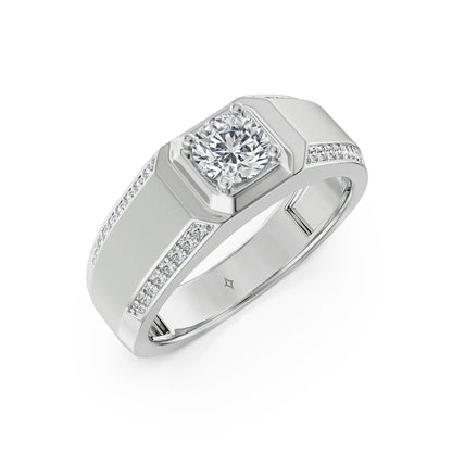 Imperial Brilliance Men's Lab Grown Diamond Ring