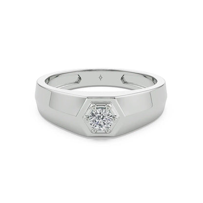 Royal Hexa Lab Grown Diamond Ring for Men