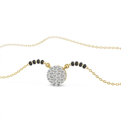 Aanya Diamond Mangalsutra Prospective View