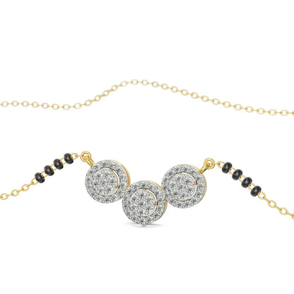 Reeha Lab Grown Diamond Mangalsutra_in_stock