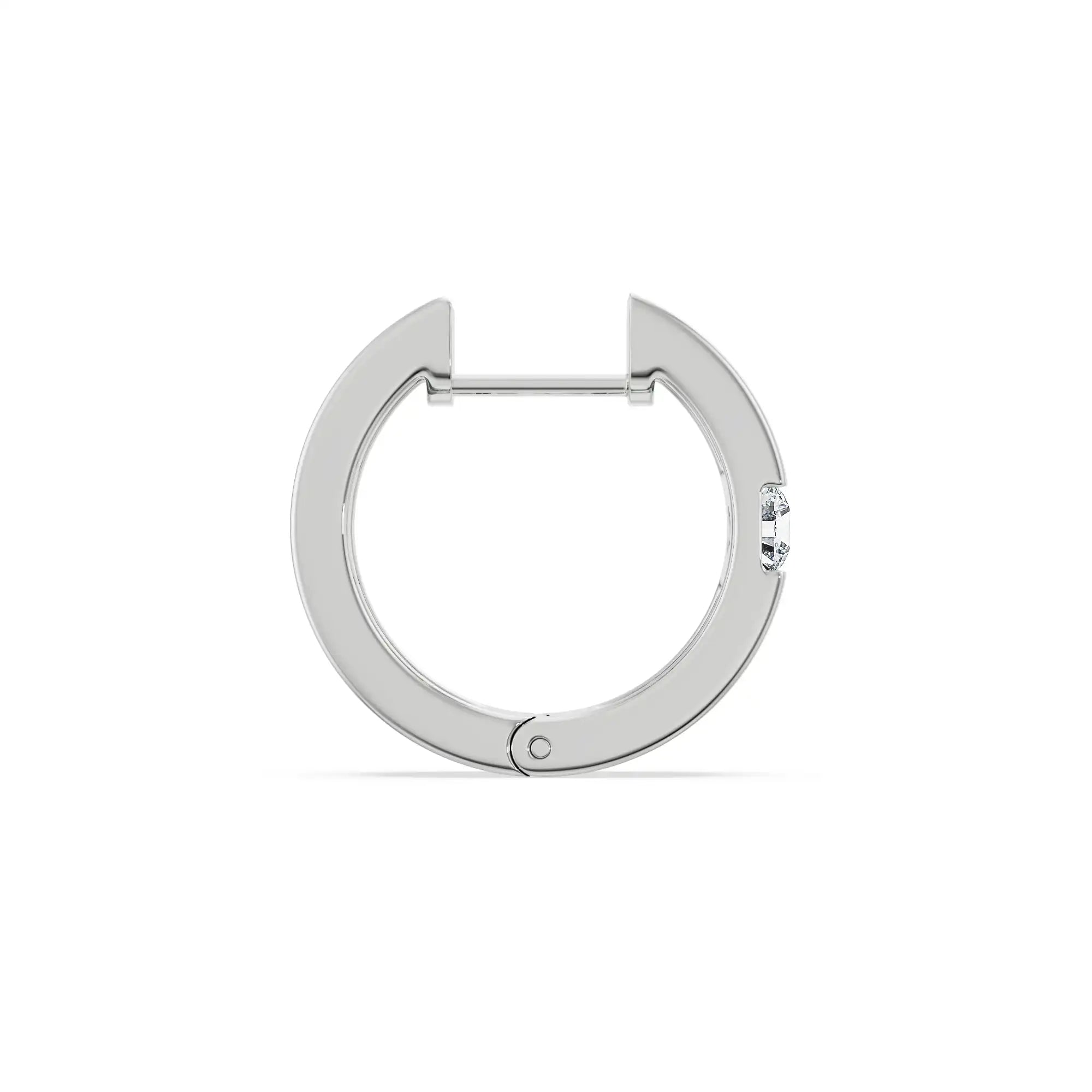 Glacial Flow Lab Grown Diamond Earrings
Back view