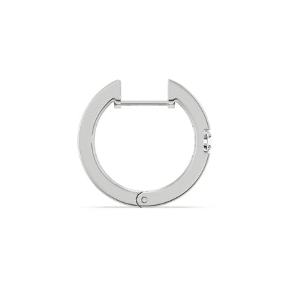 Glacial Flow Lab Grown Diamond Earrings
Back view