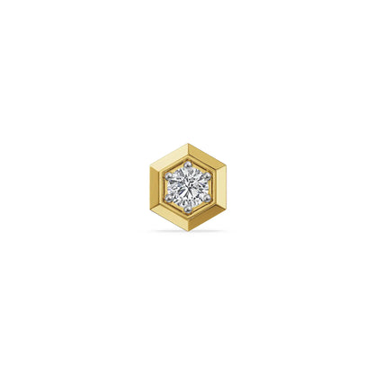 Vertex Edge Lab Grown Diamond Men's Stud