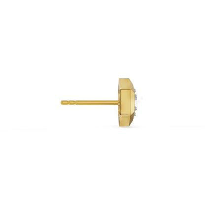 Vertex Edge Lab Grown Diamond Men's Stud