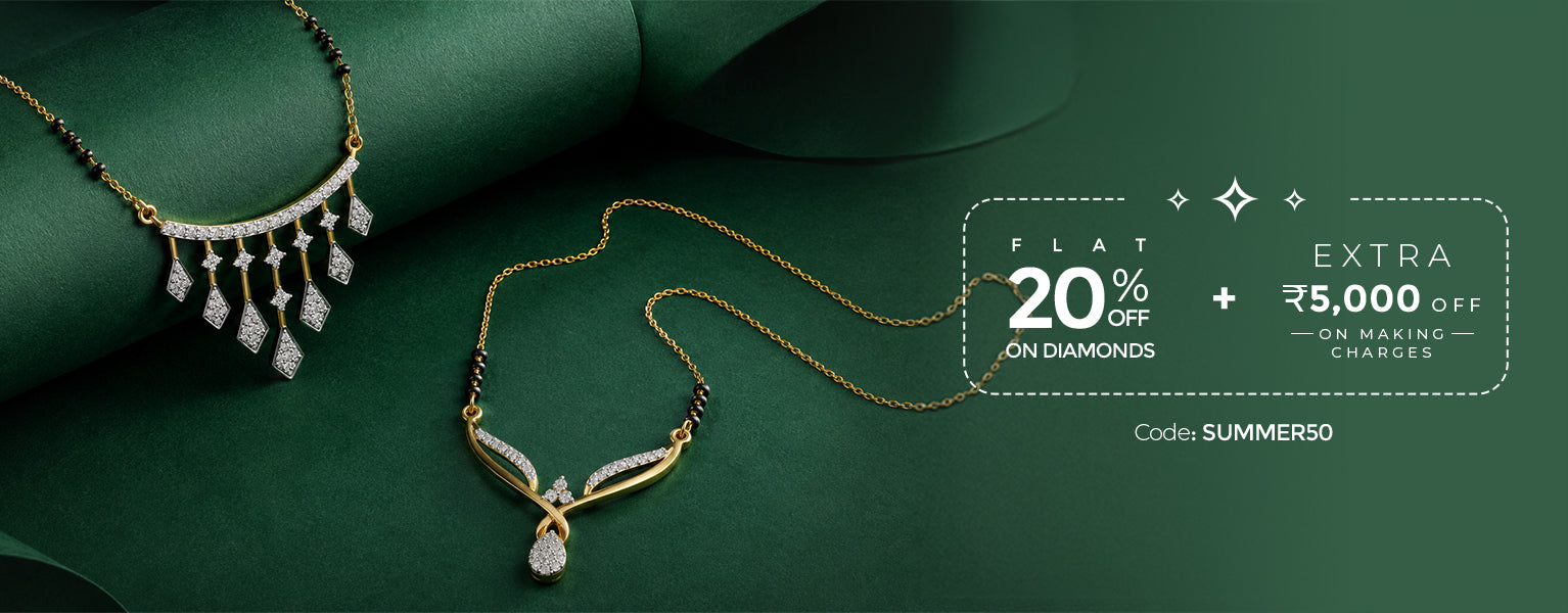 Diamond Mangalsutra Mobile Banner