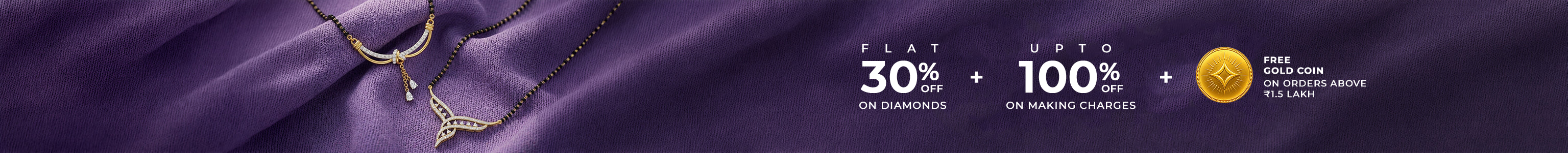 Diamond Mangalsutra Banner