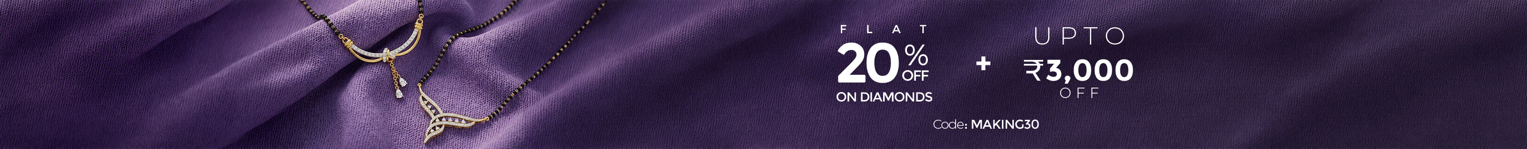 Diamond Mangalsutra Banner