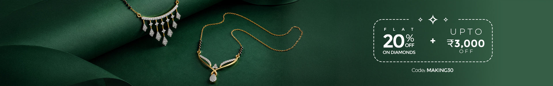 Diamond Mangalsutra Banner