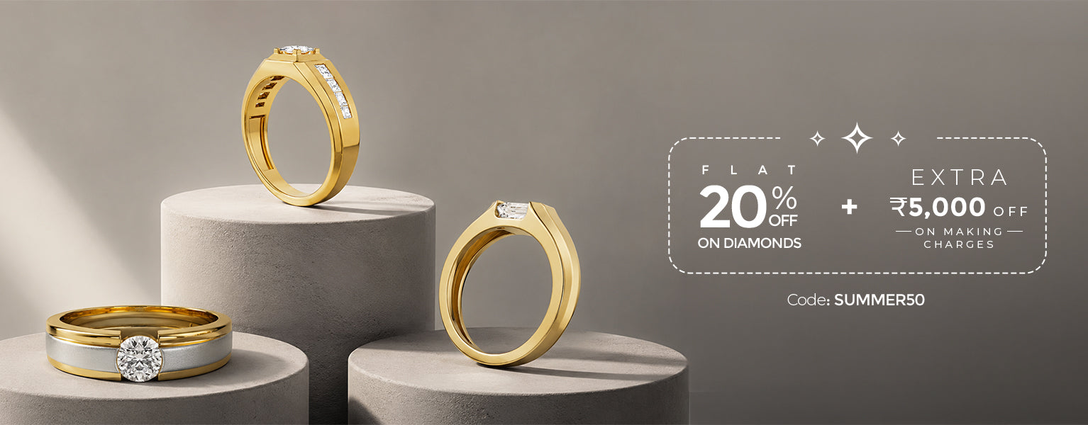 Men's Rings Mobile Banner