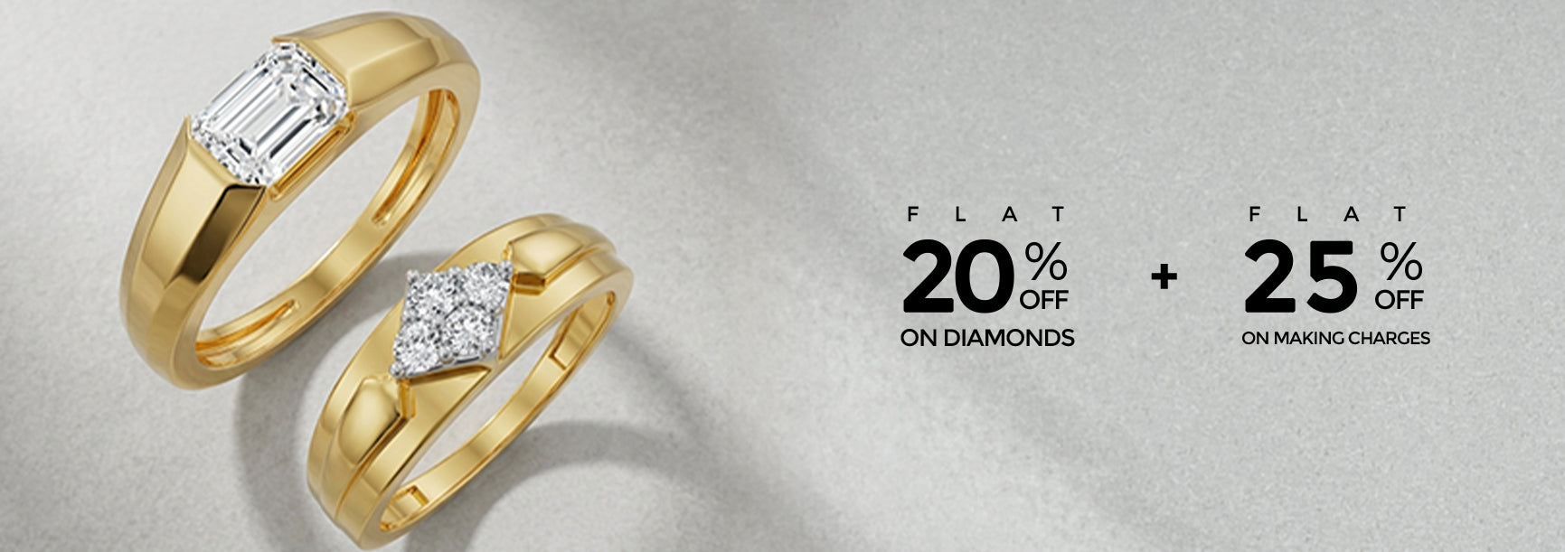 Men's Rings Mobile Banner