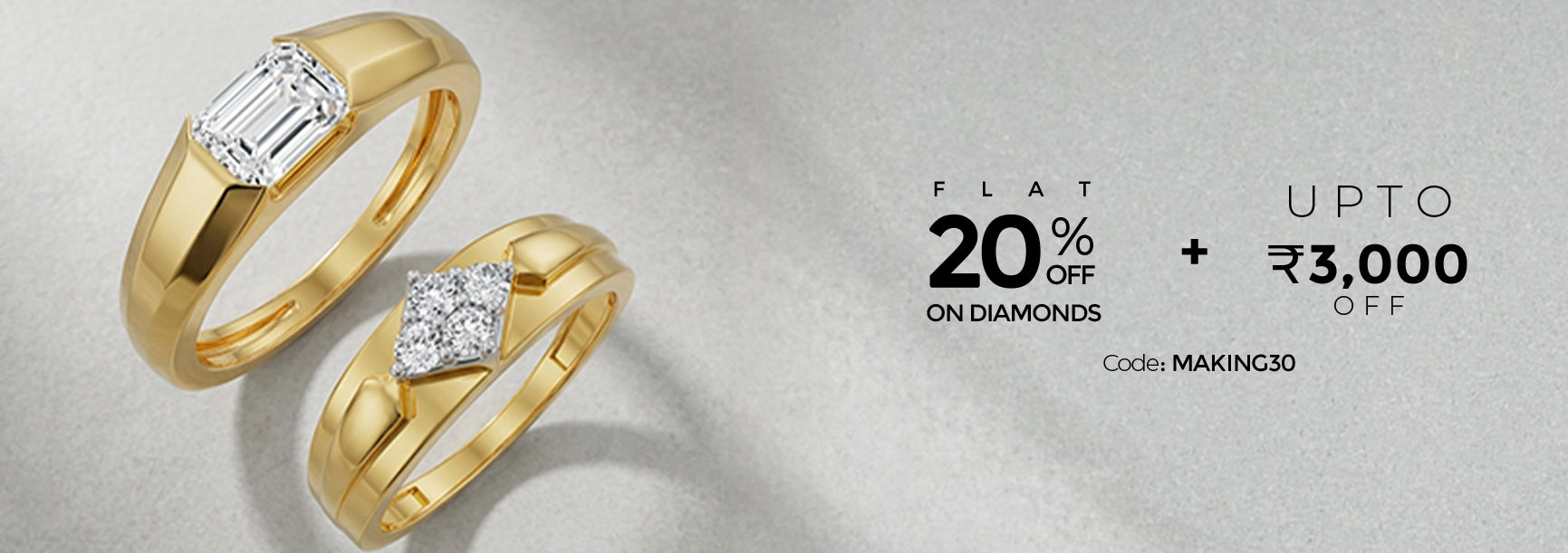 Men's Rings Mobile Banner