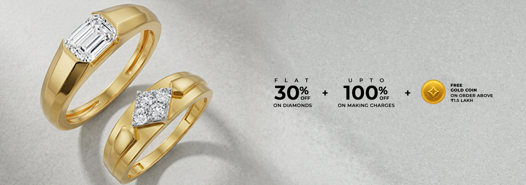 Men's Rings Mobile Banner