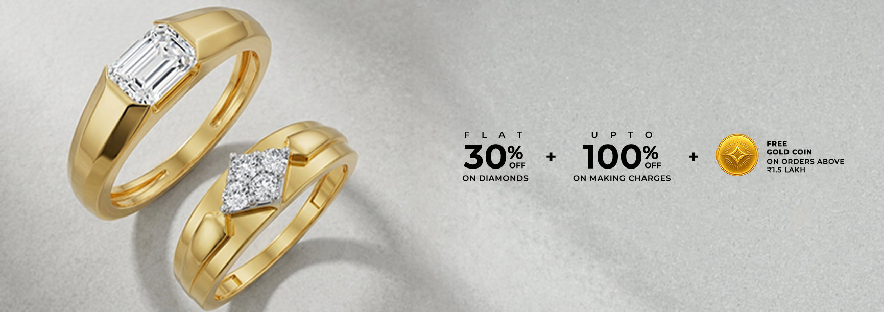 Men's Rings Mobile Banner