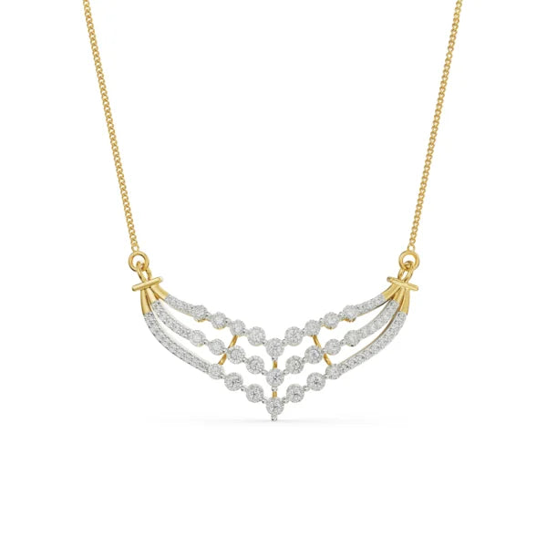 Teriza Lab Grown Diamond Necklace 9KT