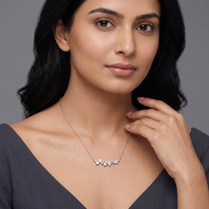 Twilight Shimmer Lab Grown Diamond Necklace