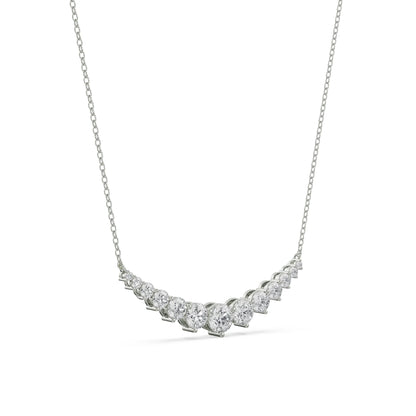 Eternity Round Lab Grown Diamond Necklace_in-stock