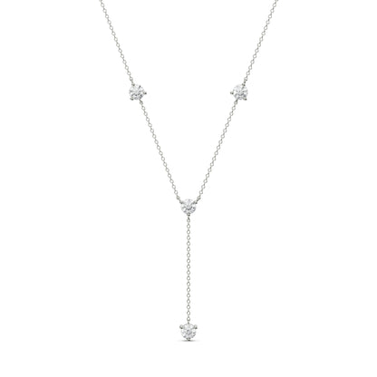 Golden Grace Y Necklace Front View