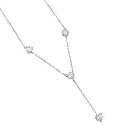 Golden Grace Y Necklace Front View