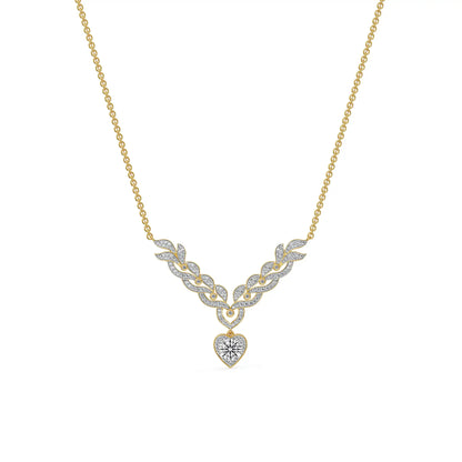 Heartwoven Hearts & Arrows Lab Grown Diamond Necklace
Prospective view