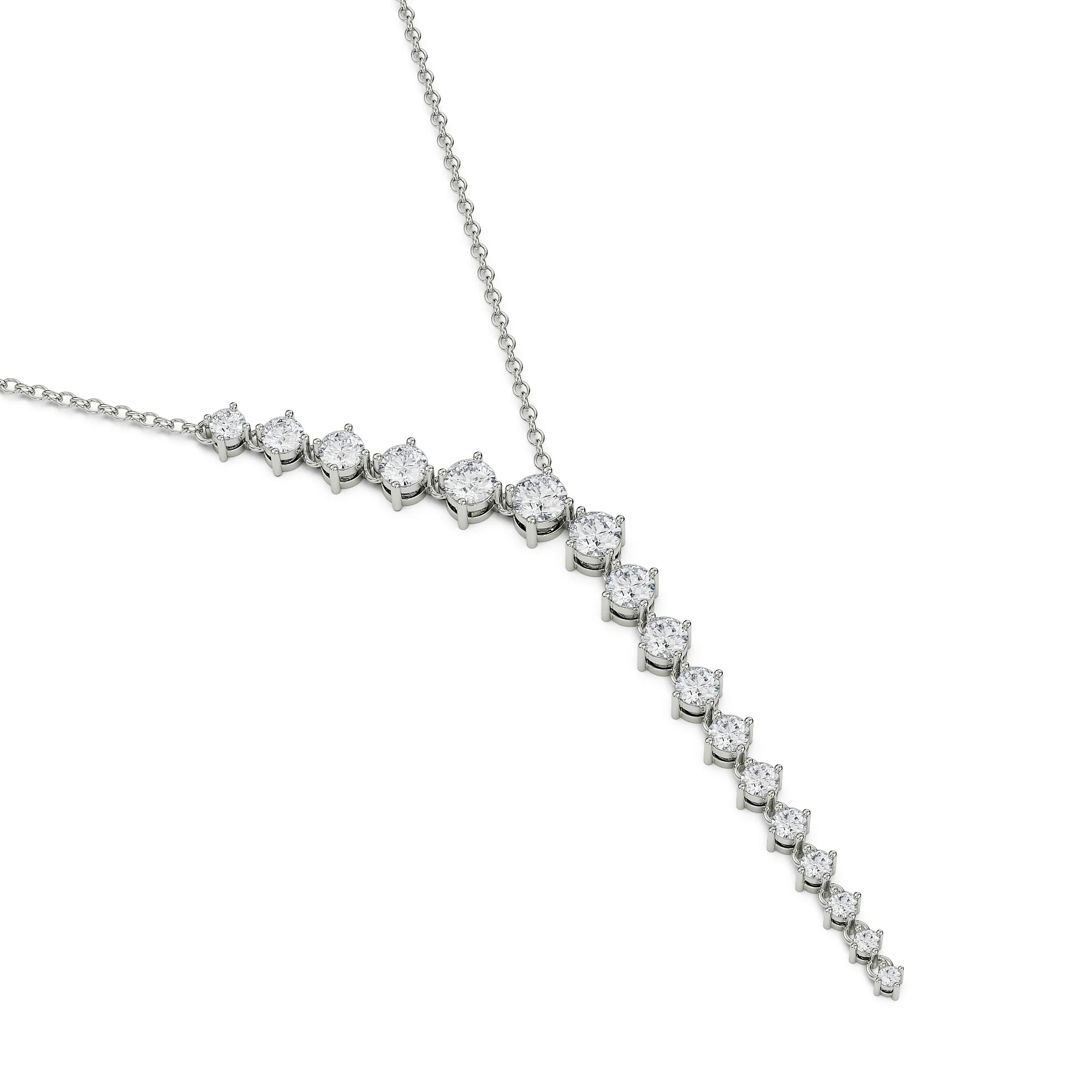 Sleek Lab Grown Diamond Chain Necklace_in-stock