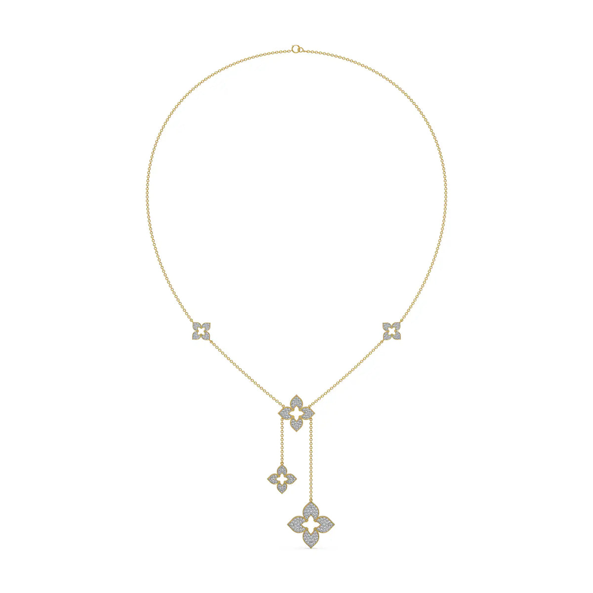 Elara Cascade Lab Grown Diamond Necklace