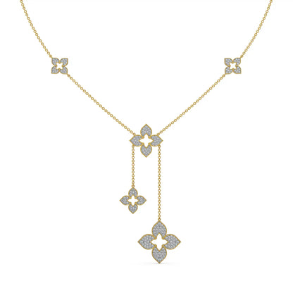 Elara Cascade Lab Grown Diamond Necklace