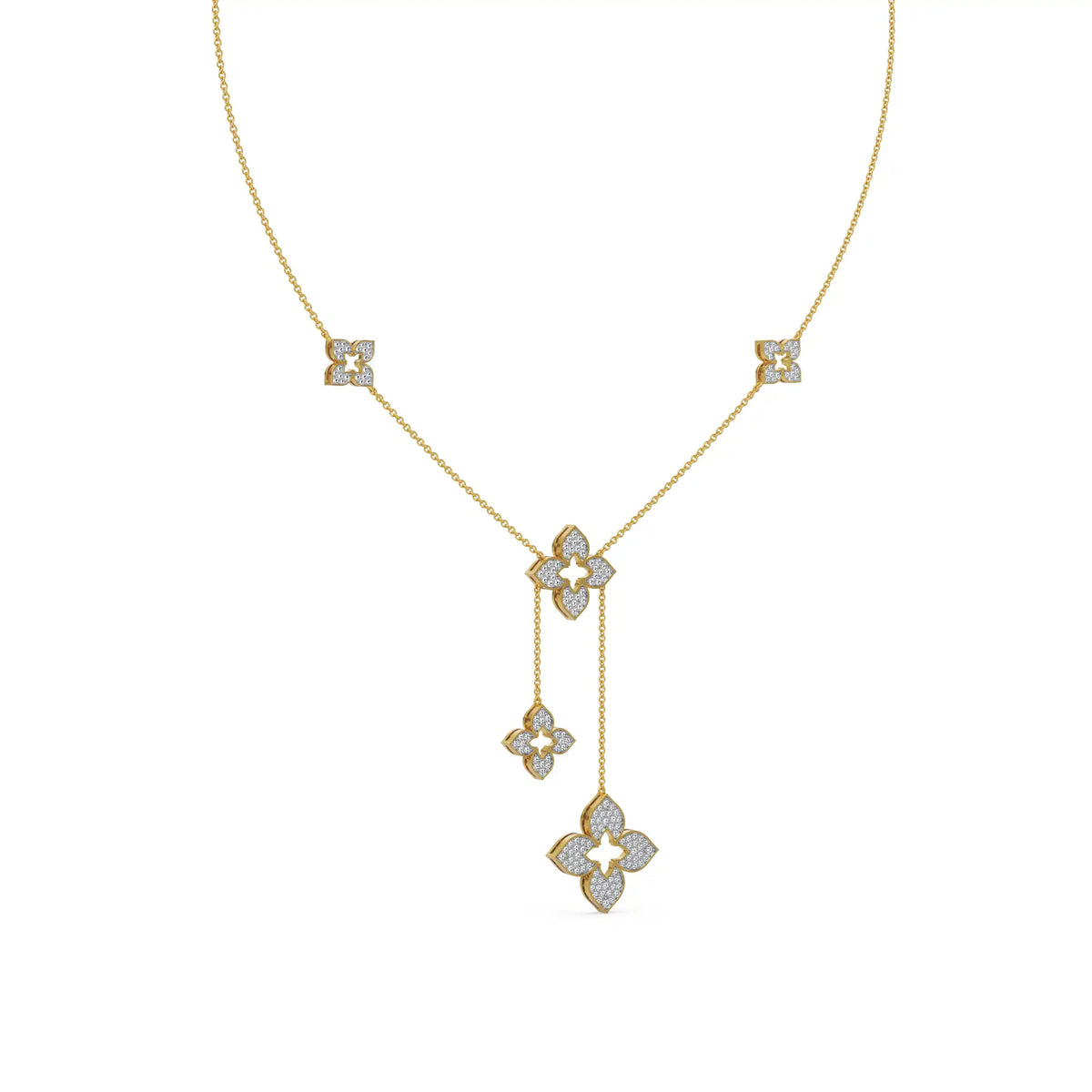 Elara Cascade Lab Grown Diamond Necklace