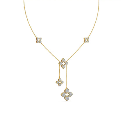Elara Cascade Lab Grown Diamond Necklace