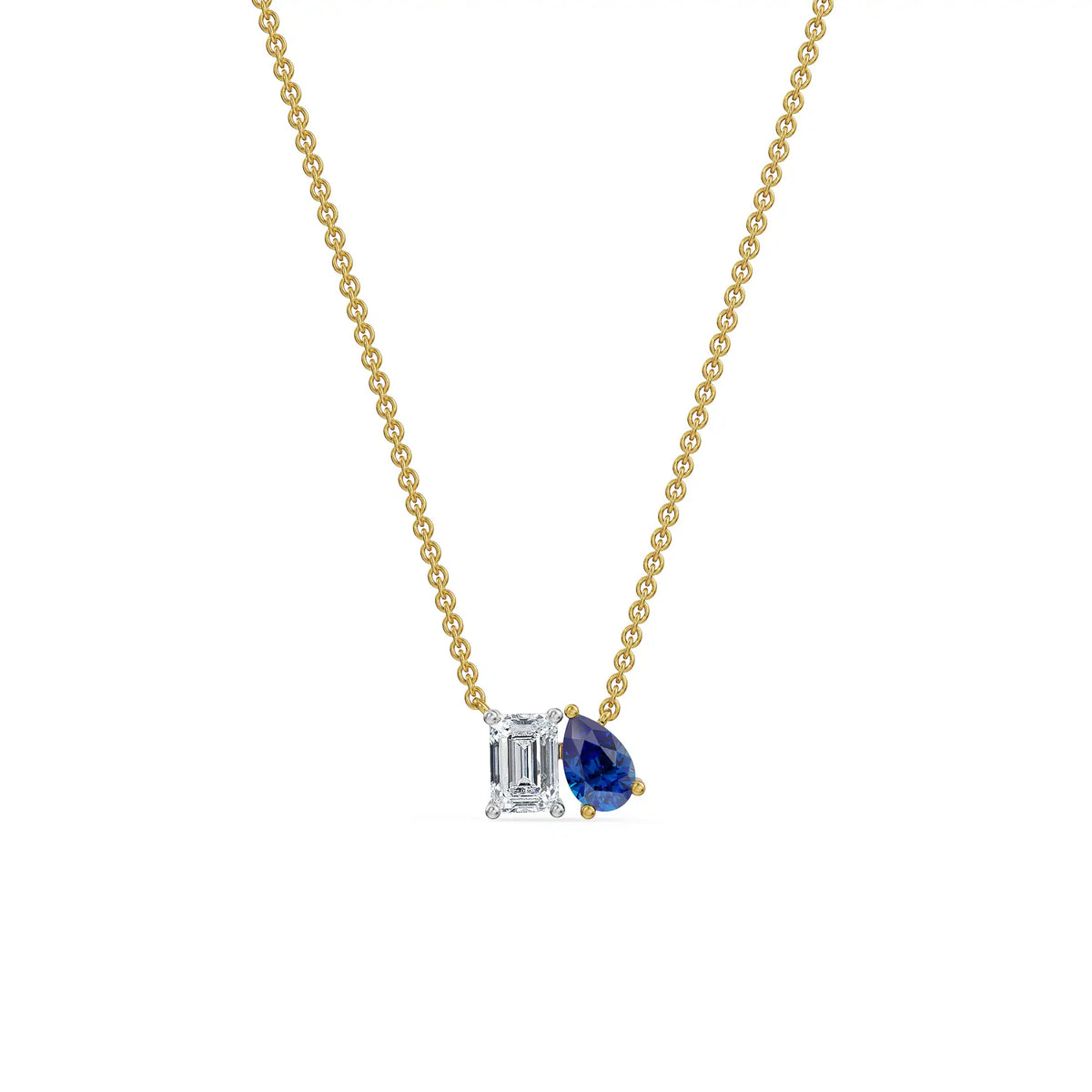 Royal Duo Lab Grown Diamond Necklace