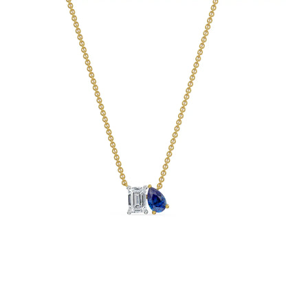 Royal Duo Lab Grown Diamond Necklace