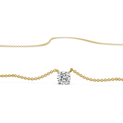 0 75 CT Solitaire Lab Grown Diamond Necklace_in-stock