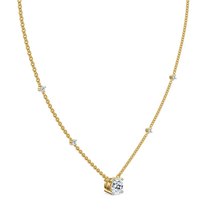 0 5 CT Solitaire Lab Grown Diamond Necklace_in-stock