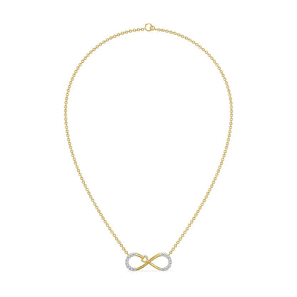 Infinity Suhana Lab Grown Diamond Necklace_in_stock