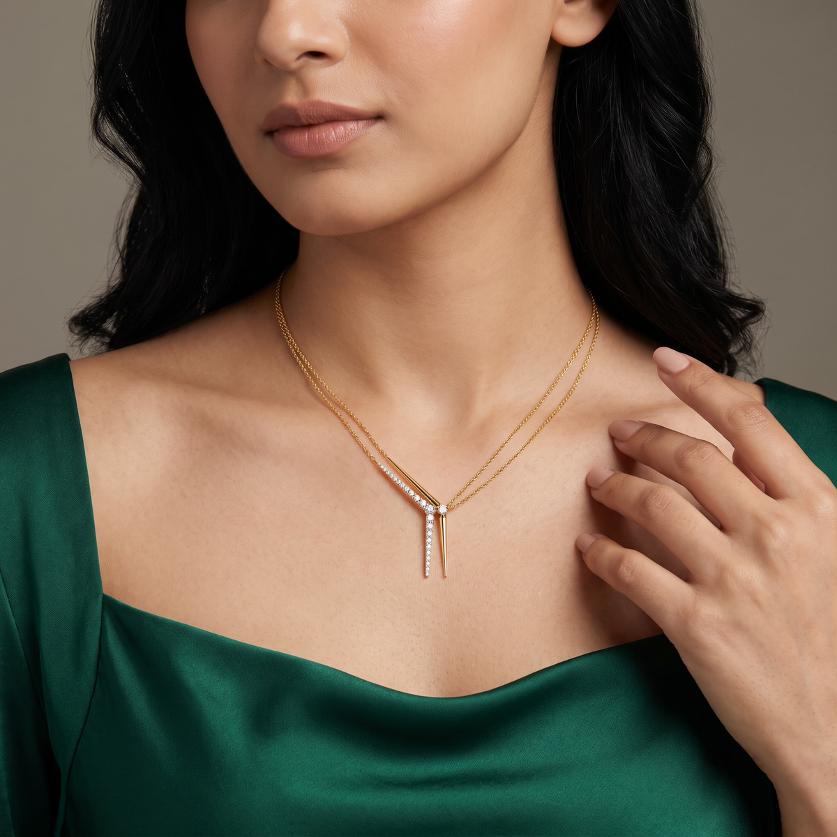 Amelia Lab Grown Diamond Necklace