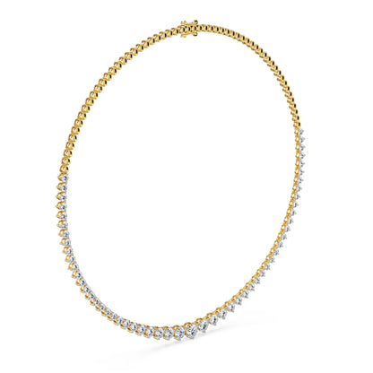 Lab Grown Diamond Tennis Necklace