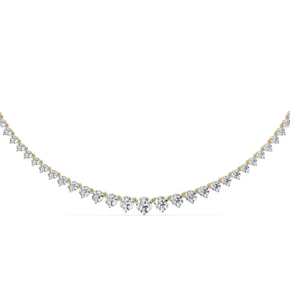 Lab Grown Diamond Tennis Necklace